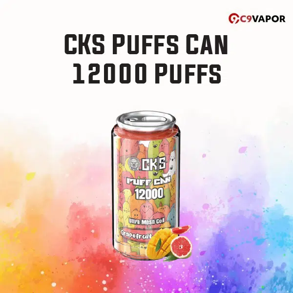 CKS Puffs Can 12000 Puffs
