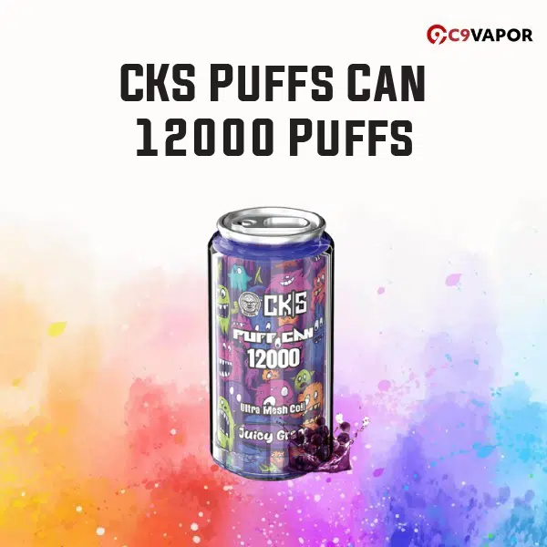 CKS Puffs Can 12000 Puffs