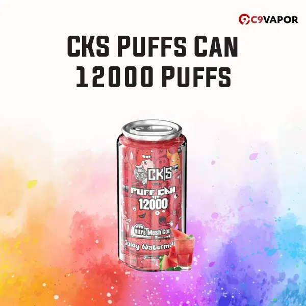 CKS Puffs Can 12000 Puffs