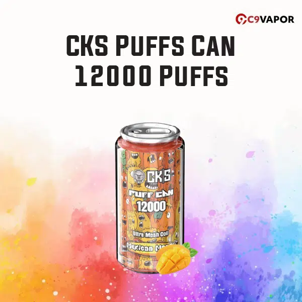 CKS Puffs Can 12000 Puffs