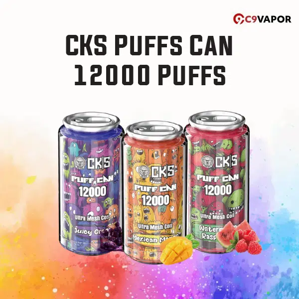 CKS Puffs Can 12000 Puffs