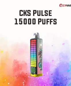 CKS Pulse 15000 Puffs กลิ่น Blackberry Blackcurrant เบอร์รีสองสายพันธุ์ กลิ่นเข้มหวานอมเปรี้ยวแบบผู้ดี