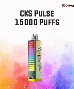 CKS Pulse 15000 Puffs กลิ่น Grape Gummy หมากฝรั่งองุ่นหอมหวาน กลิ่นสนุกเคี้ยวเพลินแบบลูกอม