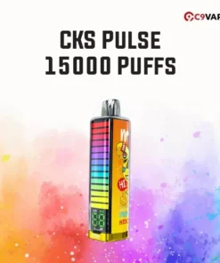 CKS Pulse 15000 Puffs กลิ่น Green Grapefruit ส้มโอเขียวเปรี้ยวอมหวาน กลิ่นซิตรัสสดชื่นโดดเด่น