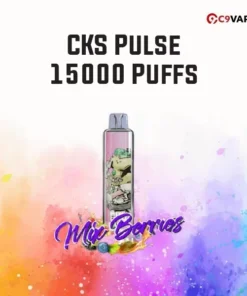 CKS Pulse 15000 Puffs กลิ่น Mixed Berry เบอร์รีรวมหลายชนิด เปรี้ยวหวานหอมละมุนหลากมิติ
