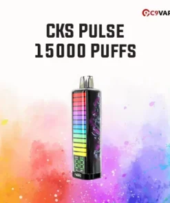 CKS Pulse 15000 Puffs กลิ่น Pineapple Ice สับปะรดเย็นจี๊ด หอมสดใส รสเปรี้ยวหวานแบบเขตร้อน