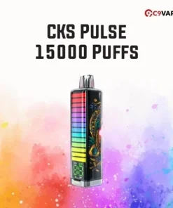 CKS Pulse 15000 Puffs กลิ่น Watermelon Gummy แตงโมแบบหมากฝรั่ง หอมหวานนุ่มแนวขนมผลไม้