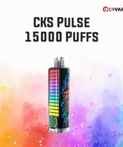 CKS Pulse 15000 Puffs กลิ่น Yakumi Melon เมล่อนหอมแบบญี่ปุ่น กลิ่นนุ่มละมุน หวานสบายจมูก