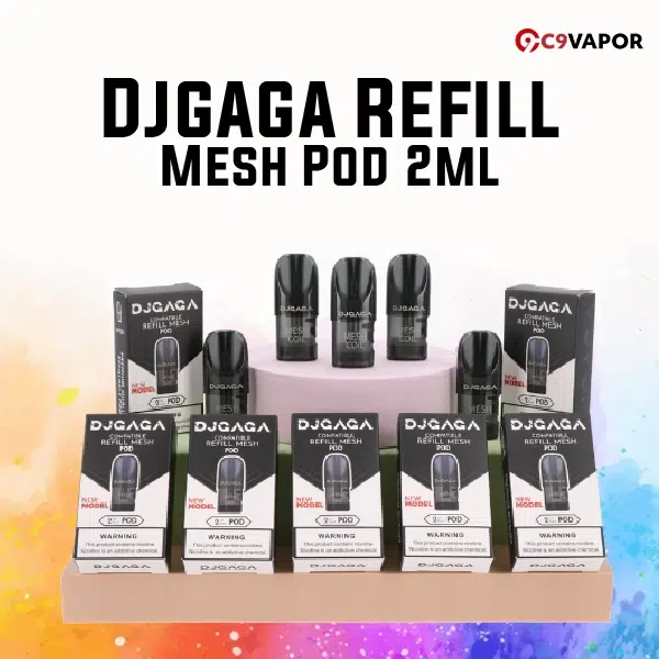 หัวพอตรีฟิล Djgaga Refill Mesh Pod 2ml