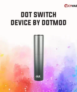 Dot Switch By Dotmod สีซิลเวอร์ออบซิเดียน สีเงินเมทัลลิก เงางามแบบหินภูเขาไฟในแสงจันทร์