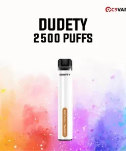 Dudety 2500 Puffs กลิ่น Caramel Popcorn ป๊อปคอร์นเคลือบคาราเมล หอมหวานละลายใจ