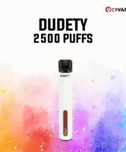 Dudety 2500 Puffs กลิ่น Cola กลิ่นโคล่าซาบซ่า หวานมันแบบเครื่องดื่มในตำนาน