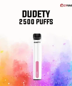 Dudety 2500 Puffs กลิ่น Lychee ลิ้นจี่หอมหวาน นุ่มนวล ละมุนลิ้น