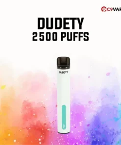 Dudety 2500 Puffs กลิ่น Mint เย็นจี๊ดจมูก สะอาด สดชื่นในทุกการสูด