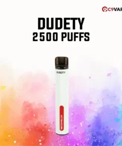 Dudety 2500 Puffs กลิ่น Watermelon แตงโมฉ่ำหวาน กลิ่นสดใสแบบฤดูร้อน