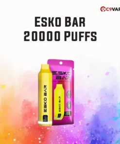 Esko Bar 20K กลิ่นองุ่น หอมหวานกลิ่นองุ่นเข้ม เต็มอารมณ์ผลไม้