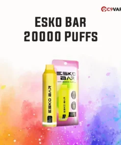 Esko Bar 20K กลิ่นชมพูฝรั่ง กลิ่นฝรั่งชมพูหวานละมุน เปรี้ยวนิดๆ สดใส