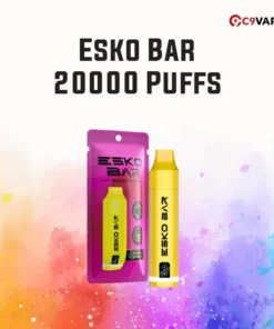 Esko Bar 20K กลิ่นองุ่นม่วง หอมกลมกล่อม กลิ่นองุ่นเข้มเต็มพลัง