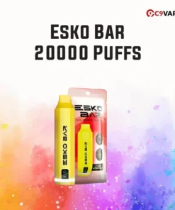 Esko Bar 20K กลิ่นสตรอว์เบอร์รีเปรี้ยว หอมเปรี้ยวจี๊ด กลิ่นสตรอว์เบอร์รีแบบซนๆ