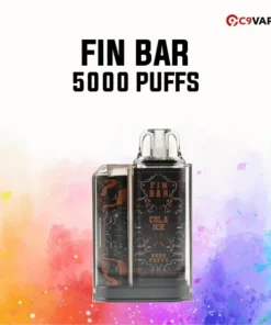 Finbar 5000 Puff กลิ่นโคล่าเย็น หอมซ่าส์แบบโคล่าคลาสสิก เพิ่มความเย็นสดชื่น