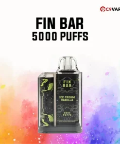 Finbar 5000 Puff กลิ่นไอศกรีมเค้ก หอมละมุนราวเค้กไอศกรีม หวานนุ่มละลายใจ