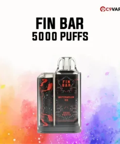 Finbar 5000 Puff กลิ่นแตงโมเย็น หอมหวานแตงโมฉ่ำ ๆ พร้อมความเย็นสดชื่นสะใจ