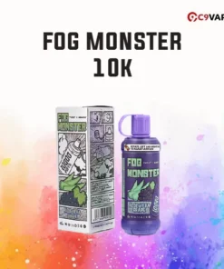 Fog Monster 10000 Puffs Aloe Vera Grape ผสานความสดชื่นของว่านหางจระเข้กับองุ่นหอมละมุน