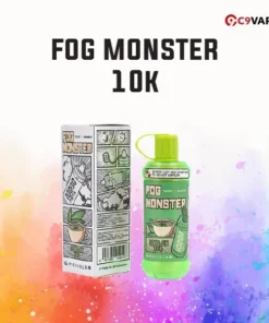 Fog Monster 10000 Puffs Longjing Tea กลิ่นชาเขียวแท้จากจีน ให้ความรู้สึกหรูหราและผ่อนคลาย