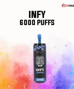 INFY 6000 Puff กลิ่น Blueberry Blackberry บลูเบอร์รี่แบล็กเบอร์รี่ผสม