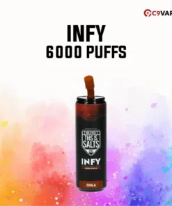 INFY 6000 Puff กลิ่น Cola โคล่าซ่าสดชื่นแบบคลาสสิค