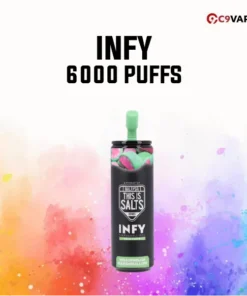 INFY 6000 Puff กลิ่น Watermelon Marshmallow แตงโมมาร์ชเมลโลวเนียนนุ่ม