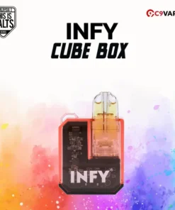 INFY Cube Box สีส้มอำพัน สดใสแต่แฝงความอบอุ่น สะท้อนความมั่นใจ