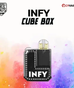 INFY Cube Box สีดำเงาหลอน ดำด้านลึกลับ คูลทุกองศา