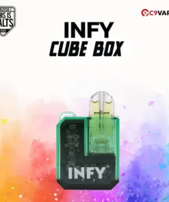 INFY Cube Box สีเขียวฤดูใบไม้ผลิ เขียวสดชื่น รับแรงบันดาลใจจากธรรมชาติ