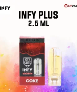หัวพอต INFY Plus กลิ่นซ่าโดนใจ กลิ่นโคล่าคลาสสิก เย็นกำลังดี