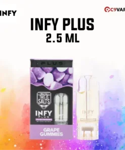 หัวพอต INFY Plus กลิ่นหอมหวานแนวขนมเคี้ยวหนึบ สดใสสไตล์องุ่น
