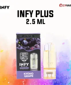 หัวพอต INFY Plus กลิ่นองุ่นญี่ปุ่นเข้มข้น หวานหอมระดับพรีเมียม