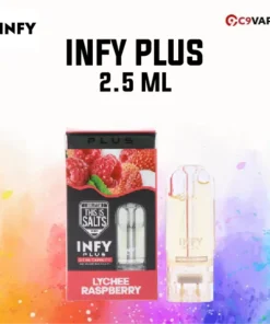 หัวพอต INFY Plus กลิ่นหวานอมเปรี้ยว สดชื่นจากลิ้นจี่ผสานราสป์เบอร์รี