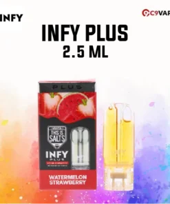 หัวพอต INFY Plus กลิ่นสองผลไม้หวานฉ่ำรวมกัน หอมหวานสดใส เย็นเล็กน้อย