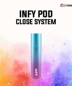 infy pod สีม่วงน้ำเงิน สีผสมลึกลับ ระหว่างฟ้ากับม่วง