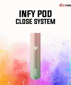 infy pod สีชมพูหยก ชมพูหวานตัดเขียวเจือหรูดูแพง