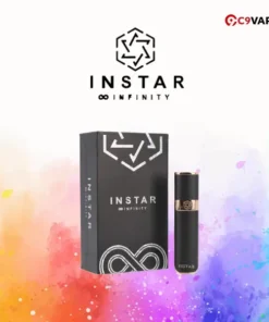 Instar Pod Infinity สีดำคาเวียร์ ดำด้านเรียบหรู ดูมีมิติแบบพรีเมียม