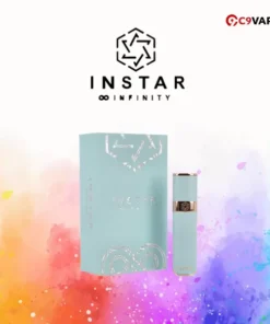 Instar Pod Infinity สีฟ้าคอรัล ฟ้าน้ำทะเลใส สดใสและดูมีชีวิตชีวา