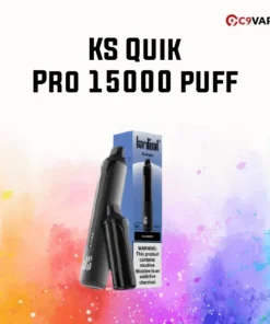 KS Quik Pro 15000 puff กลิ่นหวานละมุน กลิ่นผลไม้ป่าหอมสดใส