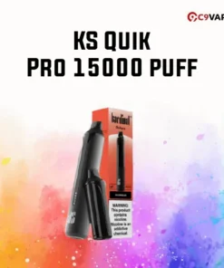 KS Quik Pro 15000 puff กลิ่นแตงโมเย็น หอมหวานสดชื่นคลายร้อน