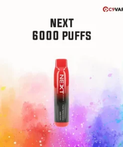 Next 6000 Puffs กลิ่น Fresh Watermelon แตงโมสดฉ่ำ หอมละมุนเหมือนเพิ่งหั่น