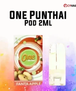 One Punthai Pod กลิ่น Fanta Apple กลิ่นแอปเปิลแฟนต้าหวานซ่า สไตล์ขนมเด็ก