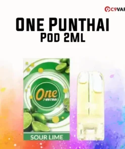 One Punthai Pod กลิ่น Sour Lime มะนาวเขียวเปรี้ยวจี๊ด ชวนตื่นทุกคำสูด