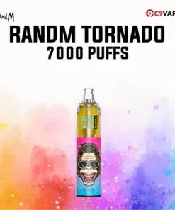 พอตใช้แล้วทิ้ง randm tornado 7000 puffs cola ice โคล่าซ่าสุดใจ หวานหอมเย็นเหมือนน้ำอัดลมจริง
