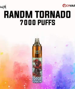 พอตใช้แล้วทิ้ง randm tornado 7000 puffs cotton candy น้ำตาลสายไหมหวานละมุน ฟีลขนมฝ้ายเบา ๆ